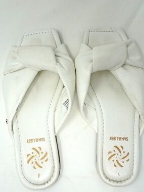 Sam & Libby Women's White Sandals
